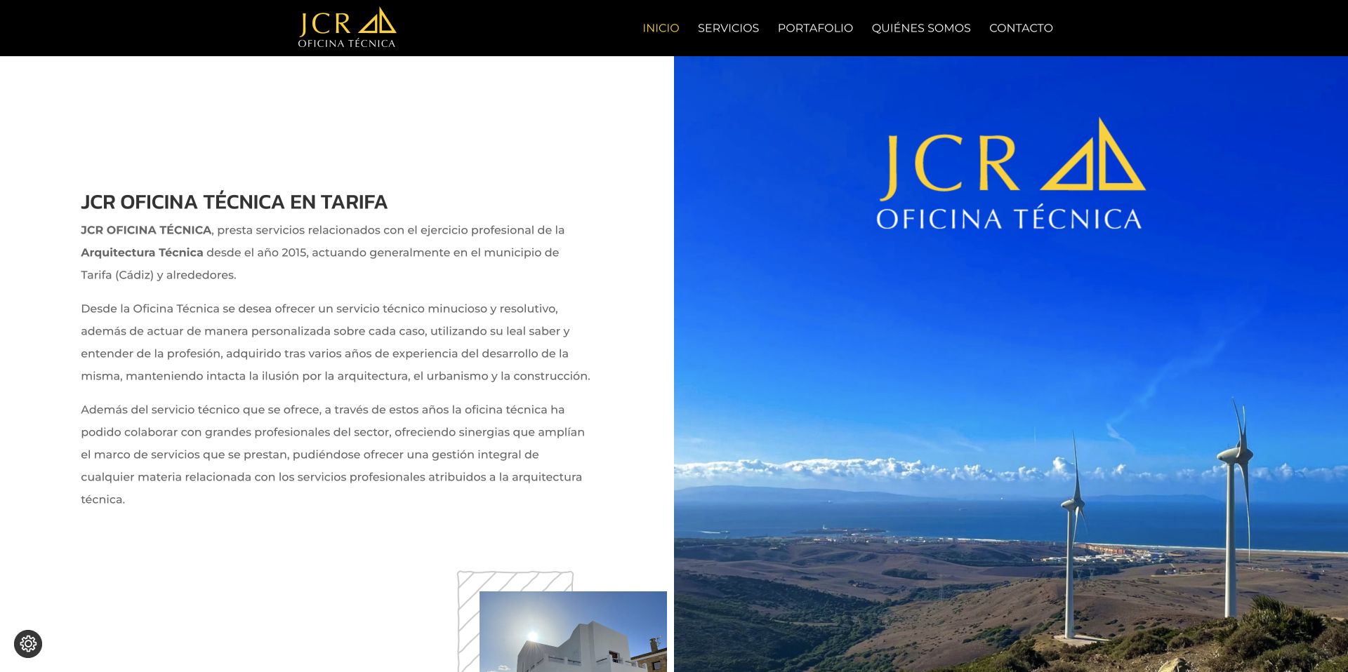 Captura real de JCR Oficina Técnica