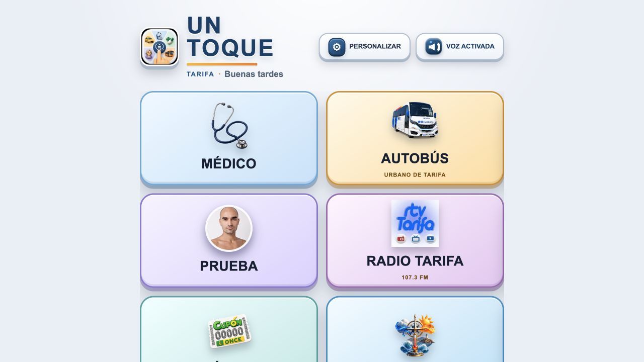 Aplicación Un Toque